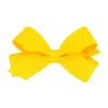 Wee Ones - Basic Tiny Grosgrain Bow, Yellow - cutbabycare.com | baby boutique & care hub* Best Sale