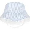 Wee Ones - Boys' Reversible Seersucker Sun Hat, 6-12M - cutbabycare.com | baby boutique & care hub* Flash Sale