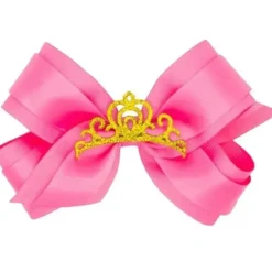 Wee Ones - Princess Grosgrain Hair Bow with Satin, Pink - cutbabycare.com | baby boutique & care hub* Cheap