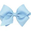 Wee Ones - Small Solid Grosgrain Bow, Ligth Blue - cutbabycare.com | baby boutique & care hub* Online