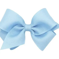 Wee Ones - Small Solid Grosgrain Bow, Ligth Blue - cutbabycare.com | baby boutique & care hub* Online