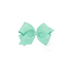 Wee Ones King Organza Overlay Green Bow, 6.25 X 5 (2 1/4 Ribbon), Tropic - cutbabycare.com | baby boutique & care hub* Best