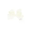 Wee Ones Mini Classic Grosgrain Hair Bow, Size 3.25 X 2 (7/8 Ribbon), Antique White - cutbabycare.com | baby boutique & care hub* Clearance