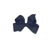 Wee Ones Mini Classic Grosgrain Hair Bow, Size 3.25 X 2 (7/8 Ribbon), Navy - cutbabycare.com | baby boutique & care hub* New