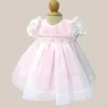 Will' Beth - Baby Flower Smocked Dress, Pink - cutbabycare.com | baby boutique & care hub* Clearance
