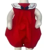 Will' Beth - Baby Sailor Bubble Romper, Red - cutbabycare.com | baby boutique & care hub* Best Sale