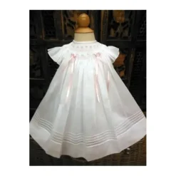 Will' Beth Angel Bishop Dress With Embroidered Flowers - cutbabycare.com | baby boutique & care hub* Best