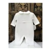 Will' Beth Ivory knit with a touch of tiny pink embroidered flowers, Coverall & Blanket Set, White/Pink - cutbabycare.com | baby boutique & care hub* Online