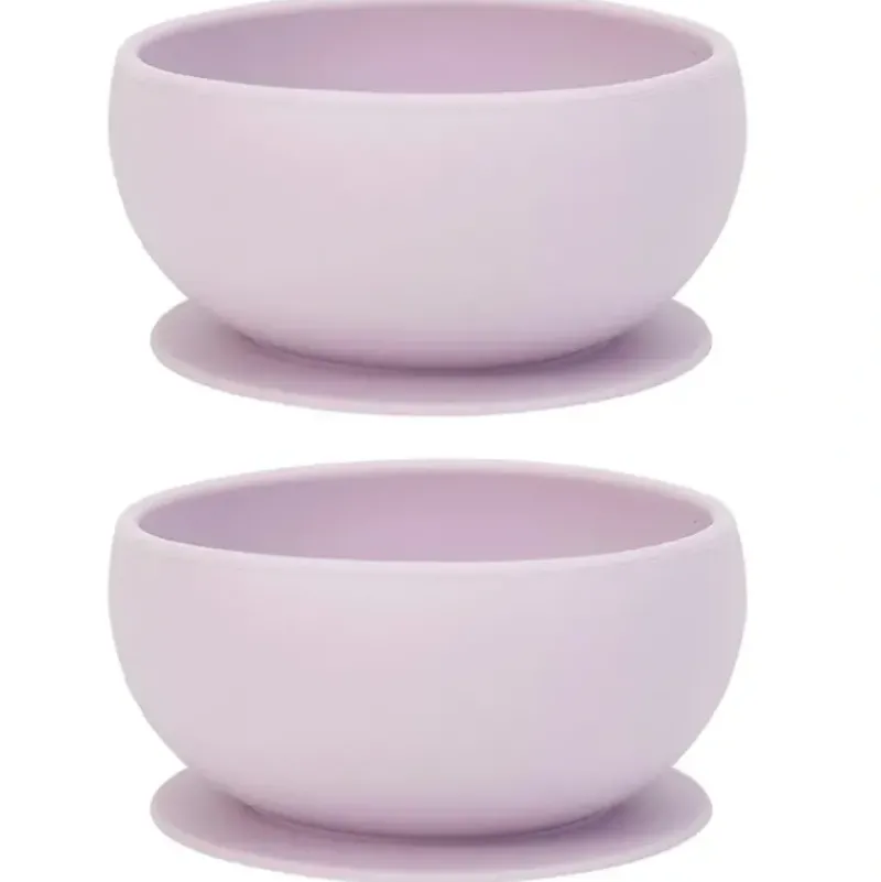 Shop All|2x Annabel Trends Baby/Kids Silicone Suction Food Feeding Bowl BPA Free 0+ Lilac - cutbabycare.com | baby boutique & care hub