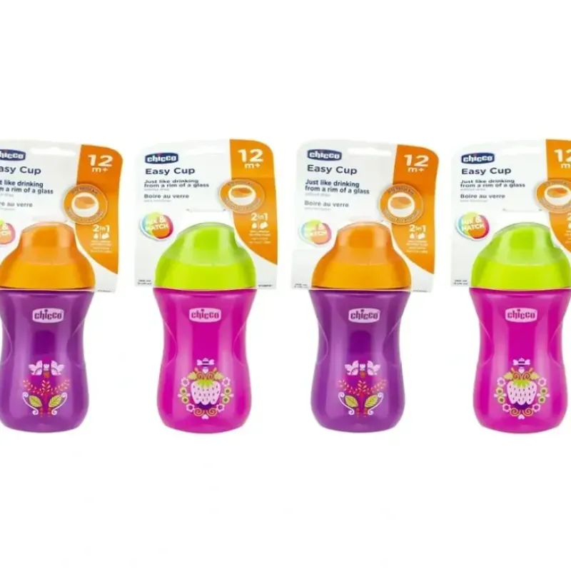 Shop All|2x Chicco Nursing Baby 266ml Easy Cup Spill Proof Training Drink Sippy 12m+ Girl - cutbabycare.com | baby boutique & care hub