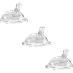 Nursing Feeding|3x Chicco Nursing NaturalFeeling Reg Flow Silicone Teat Baby/Toddler Feeding 0m+ - cutbabycare.com | baby boutique & care hub