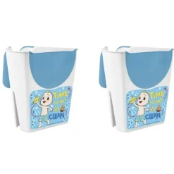 Bath Potty|2x CoComelon Plastic Shampoo Rinser Kids/Child Shower Bathing Cup w/ Handle Blue - cutbabycare.com | baby boutique & care hub