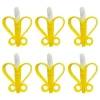 Health Safety|6x Cuddle Bug Baby/Toddler Teethers Corn Shape Toy w/ Brush 10x9cm 2 Assorted - cutbabycare.com | baby boutique & care hub