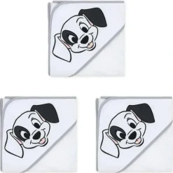 Bath Potty|3x Disney Dogs Print Cuddly Soft Hooded Bath Towel Infant/Baby Nursery Decor - cutbabycare.com | baby boutique & care hub