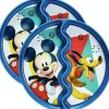 Shop All|2x Disney Junior Mickey Mouse Children's/Toddler Suction Dinner Plate 12m+ Pink - cutbabycare.com | baby boutique & care hub