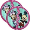 Shop All|2x Disney Junior Minnie Mouse Children's/Toddler Suction Dinner Plate 12m+ Pink - cutbabycare.com | baby boutique & care hub