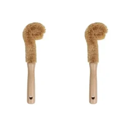 Shop All|2x Eco Basics 23cm Plastic Free Bottle/Jars Brush Residue/Grim Remover Cleaner - cutbabycare.com | baby boutique & care hub