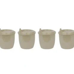 Shop All|4x EcoSouLife Reusable Rice Husk Kids/Toddler Baby Sippy Cup w/ Lid 296ml Beige - cutbabycare.com | baby boutique & care hub