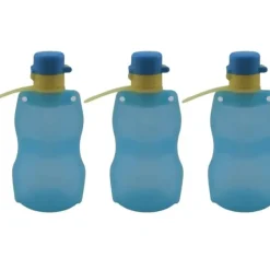 Shop All|3x Kuvings Silicone Baby Reusable Foldable Travel Drinking Water Bottle - Blue - cutbabycare.com | baby boutique & care hub