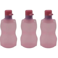Shop All|3x Kuvings Silicone Baby Reusable Foldable Travel Drinking Water Bottle - Pink - cutbabycare.com | baby boutique & care hub
