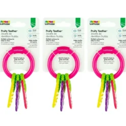Shop All|3x Lamaze Fruity Chewy Teether Chewing Toy Kids/Toddler/Baby 0m+ Assorted 12cm - cutbabycare.com | baby boutique & care hub