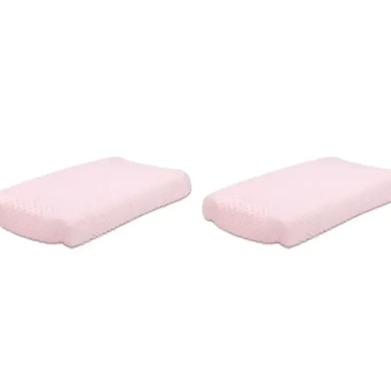 Shop All|2x Little Haven Infant Polyester Changing Pad Cover Sleeve Dot Velour 81cm Pink - cutbabycare.com | baby boutique & care hub