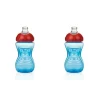 Health Safety|2x Nuby Super Spout Grip No Spill Drinking Cup w/ PP Cover 300ml 6m+ Assorted - cutbabycare.com | baby boutique & care hub