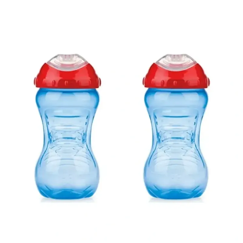 Shop All|2x Nuby Ultra Sipper No Spill Gripper Drinking Cup w/ Spout 420ml 12m+ Assorted - cutbabycare.com | baby boutique & care hub
