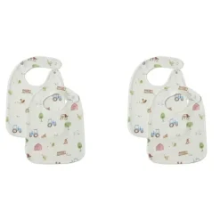 Shop All|2x 2pc Jiggle & Giggle Barnyard Babies Bib Set Baby/Infant Burp Drooling/Feeding - cutbabycare.com | baby boutique & care hub
