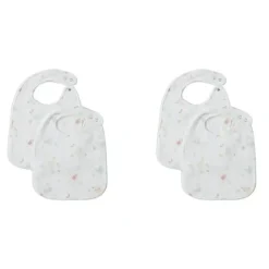 Shop All|2x 2pc Jiggle & Giggle Birdy Muslin Bib Set Baby/Infant Burp Drooling/Feeding - cutbabycare.com | baby boutique & care hub