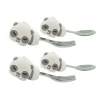 Shop All|2x 2pc Marcus & Marcus Pebbles Panda Palm Grasp Cutlery Spoon/Fork Baby 18m+ Gry - cutbabycare.com | baby boutique & care hub