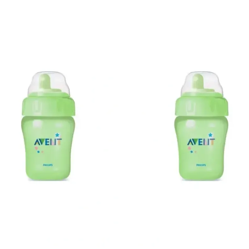 Shop All|2x Philips Avent Magic Sippy Cup Tumbler Toddler 260ml Green/Purple Asst 12m+ - cutbabycare.com | baby boutique & care hub