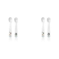 Shop All|2x Philips Avent Toddler Fork & Spoon Plastic Cutlery/Feeding Utensil Set 12m+ - cutbabycare.com | baby boutique & care hub