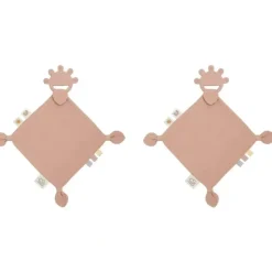 Shop All|2x Playground Baby Silicone/Cotton Comfort Teether Blanket/Teething 4m+ Rose - cutbabycare.com | baby boutique & care hub