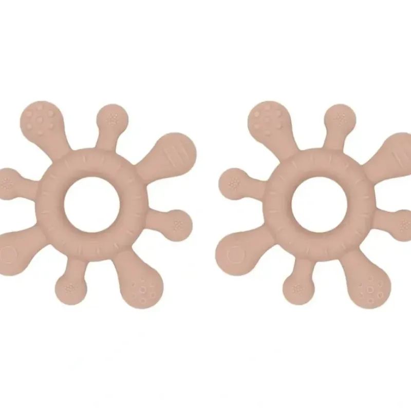 Shop All|2x Playground Baby/Infant 12cm Silicone Splash Teether Teething Toy 4m+ Rose - cutbabycare.com | baby boutique & care hub