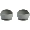 Shop All|2x Splosh Baby Elephant Silicone Bowl w/ Suction Base Food Feeding 12cm Grey 0+ - cutbabycare.com | baby boutique & care hub