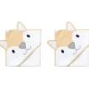 Bath Potty|2x The Peanutshell Woodland Adventure Character Soft Hooded Baby Bath Towel - cutbabycare.com | baby boutique & care hub