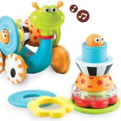 Yookidoo Musical Battery-operated Crawl N Go Snail Baby Activity 2 Toys In 1 - cutbabycare.com | baby boutique & care hub* Discount