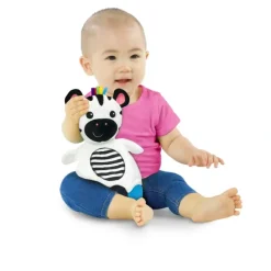 Zen the Zebra Sensory Plush Teether - cutbabycare.com | baby boutique & care hub* Online