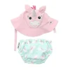 Zoocchini - Baby Swim Diaper & Sun Hat Set, Allie The Alicorn - cutbabycare.com | baby boutique & care hub* Shop