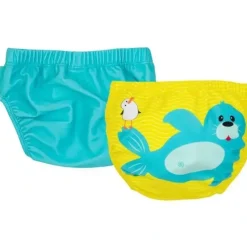Zoocchini - 2Pk Knit Swim Diaper Set, Seal - cutbabycare.com | baby boutique & care hub* Cheap