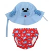 Zoochini - Baby Boy Swim Diaper & Sun Hat Set, Sunny The Seal - cutbabycare.com | baby boutique & care hub* Cheap